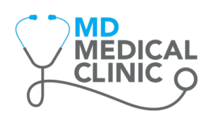 md medical clinic logo