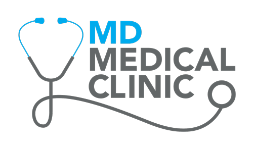 md medical clinic logo